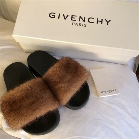 givenchy mink slides uk|givenchy slides size 35.